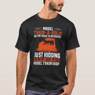 Camiseta Conductor de trenes de vapor Trainspotting Locomot