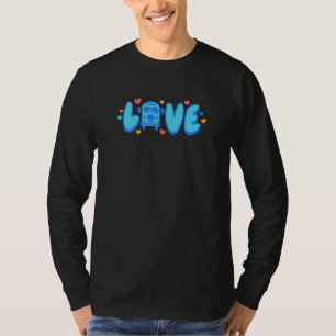 Camiseta Conductor del autobús del amor en autobús