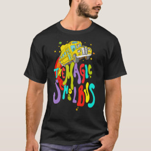 Camiseta Conductor del autobús escolar Rainbow Magic School