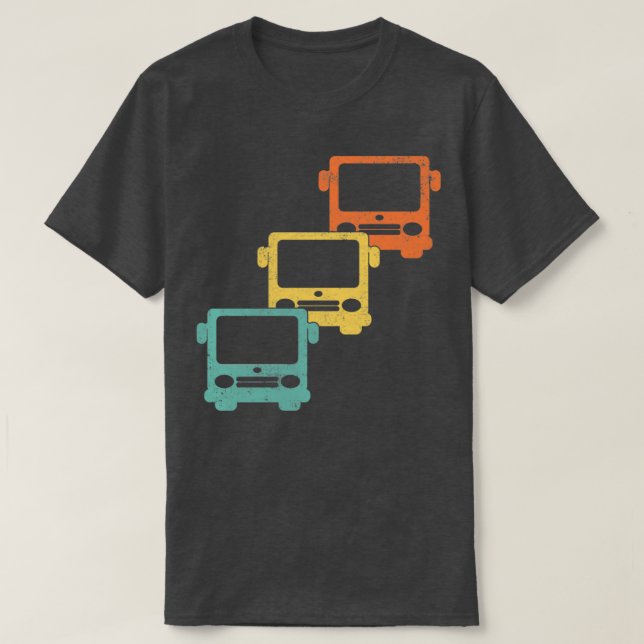 Camiseta Conductor del autobús escolar Skoolie (Diseño del anverso)