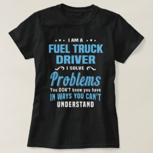 Camiseta Conductor del camión de combustible
