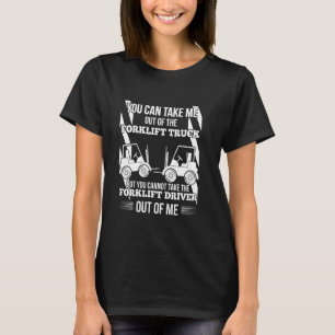 Camiseta Conductor del elevador de horquilla, Canu2019t, sá