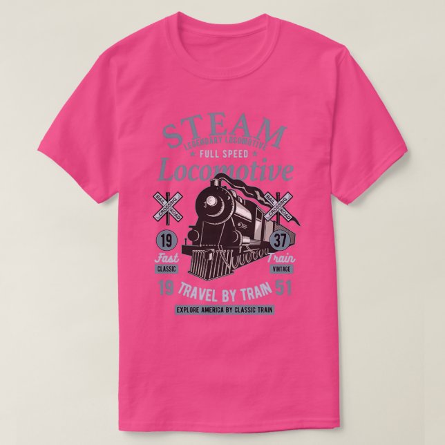Camiseta Conductor del tren de locomotoras de vapor 1