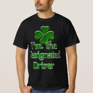 Camiseta Conductor Designado para el Día de San Patricio