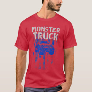 Camiseta Conductor Divertido de Camión Monstruo2085