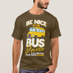 Camiseta Conductor escolar de autobuses
