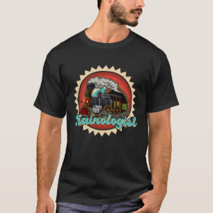Camiseta Conductor ferroviario Modelo estación Trabajador f