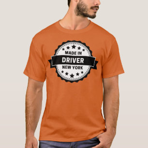 Camiseta Conductor Hecho En Nueva York