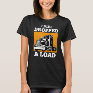 Camiseta Conductor profesional de Chiste de Camionero Sayin