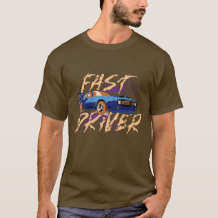 Camiseta CONDUCTOR RÁPIDO - azul