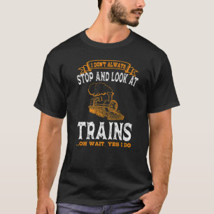 Camiseta Conductor Tren Exprés Transporte Ferroviario de Me