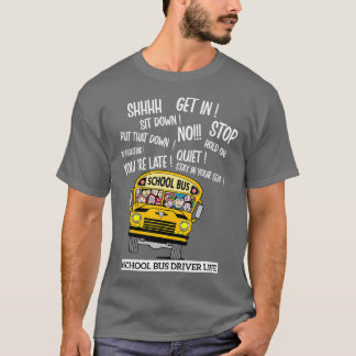 Camiseta Conductora de autobús escolar Guay School Bus Driv