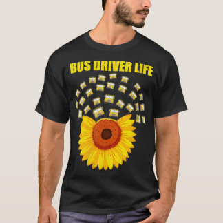 Camiseta Conductora De Autobús Para Mujeres Con Ducha De Vi