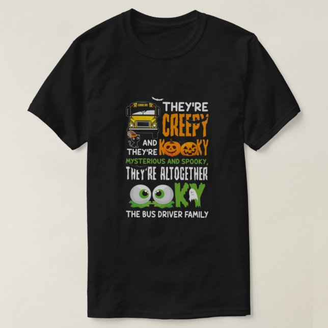 Camiseta Conductores de autobús escolar (Diseño del anverso)