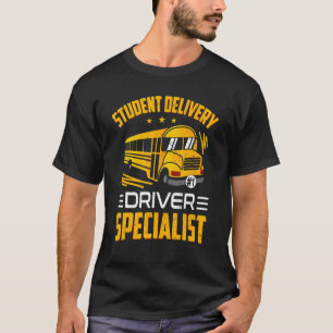 Camiseta Conductores de autobús escolares para estudiantes