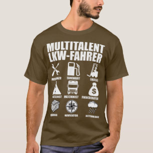 Camiseta Conductores de camiones multipotentes 
