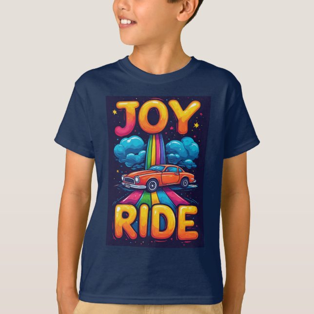 Camiseta 🌟 Conductores de Coches de Dibujos Animados Listo (Anverso)