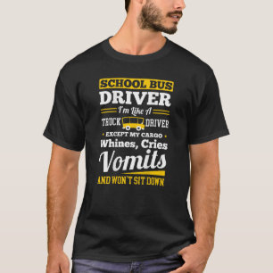 Camiseta Conductores de distrito escolar conductores de aut