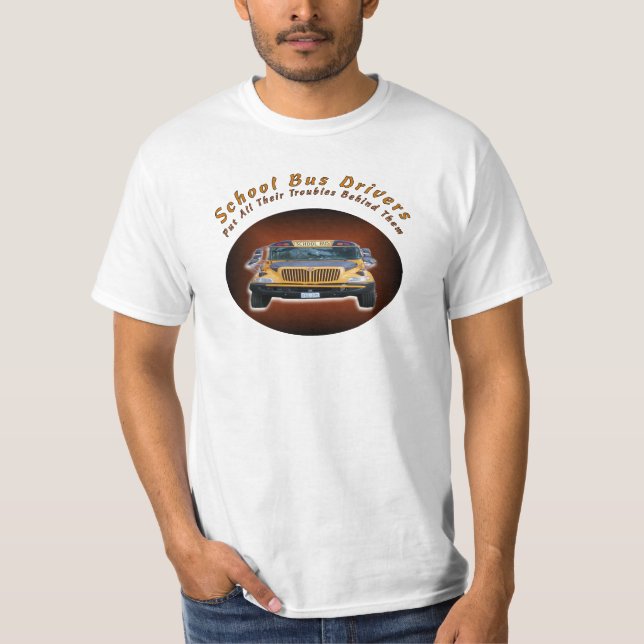 Camiseta Conductores del autobús escolar (Anverso)