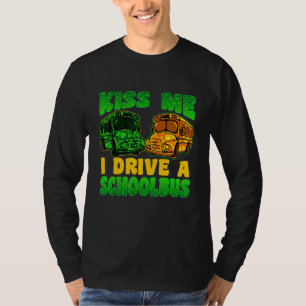Camiseta Conduzco para que el conductor del autobús escolar
