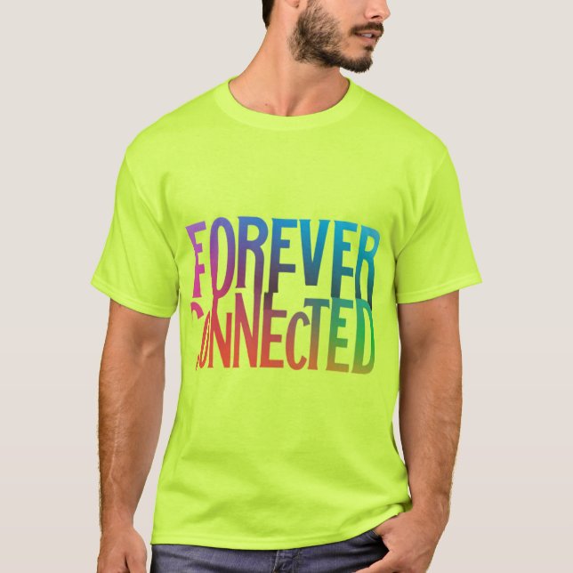 Camiseta Conectado para siempre (Anverso)