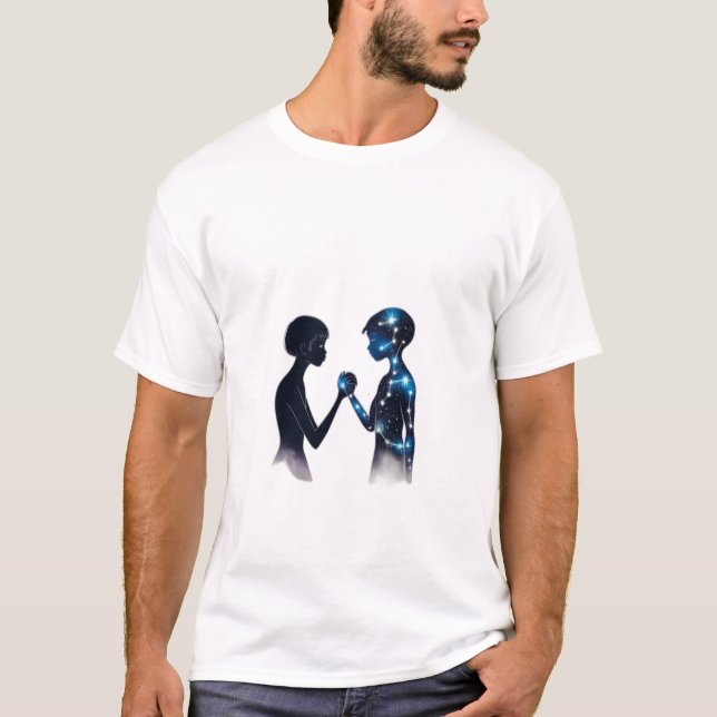 Camiseta Conectarse con el cosmos (Anverso)