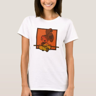 Camiseta conejillo de hierro forjado