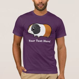 Camiseta Conejillo de Indias del dibujo animado (pelo liso)