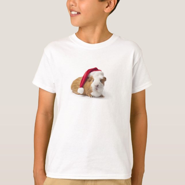 Camiseta Conejillo de Indias del navidad (Anverso)