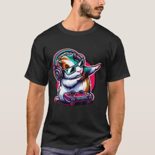 Camiseta Conejillo de indias divertido y video gamer Lover 