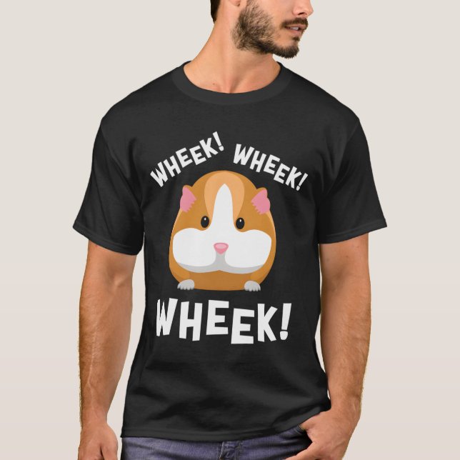 Camiseta Conejillo de Indias Wheek Wheek (Anverso)