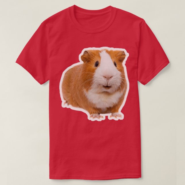 Camiseta conejillo rojo  (Diseño del anverso)