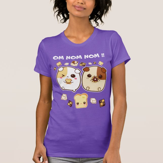 Camiseta Conejillos de Indias de Kawaii (Anverso)
