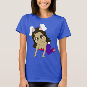 Camiseta conejita chibi 