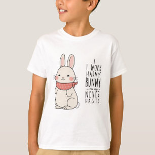 Camiseta conejita suave - Conejo Minimalista acoge