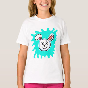 Camiseta Conejito Blanco Lindo