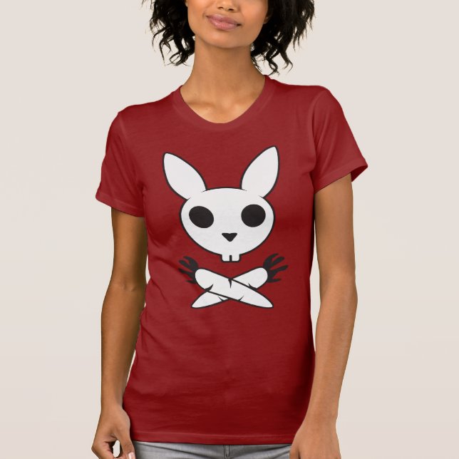 Camiseta Conejito con las zanahorias (Anverso)