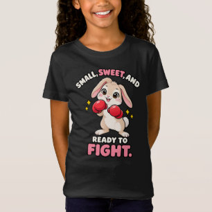 Camiseta Conejito de boxeo lindo listo para luchar