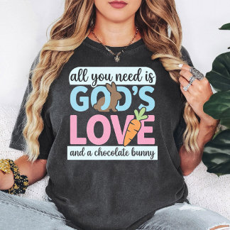 Camiseta Conejito De Chocolate Del Amor De Dios Cotización