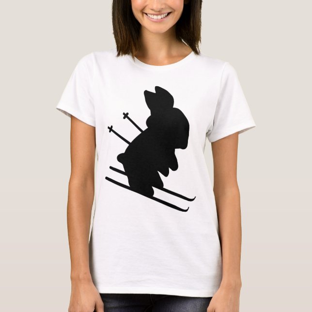 Camiseta conejito de la nieve (Anverso)