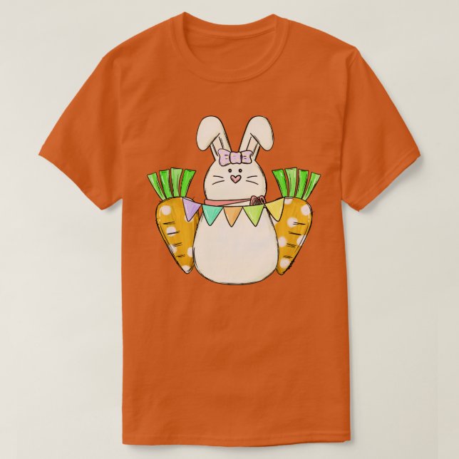 Camiseta conejito de Pascua 16 (Diseño del anverso)