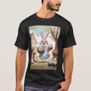 Camiseta Conejito de Pascua Abuela Pascua