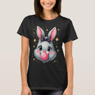 Camiseta Conejito de Pascua Lindo Chicle Burbuja 2