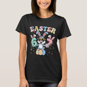 Camiseta Conejito divertido de Pascua 67 67 meme de seis si