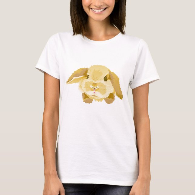 Camiseta Conejito espigado del Lop (Anverso)
