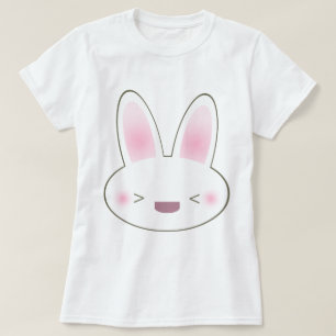CAMISETA CONEJITO FELIZ DE KAWAII