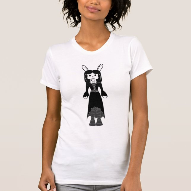 Camiseta Conejito gótico Simone (Anverso)