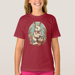 Camiseta Conejito/huevo/cesta de Semana Santa