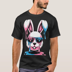 Camiseta Conejito lindo día de Pascua conejo divertido gote