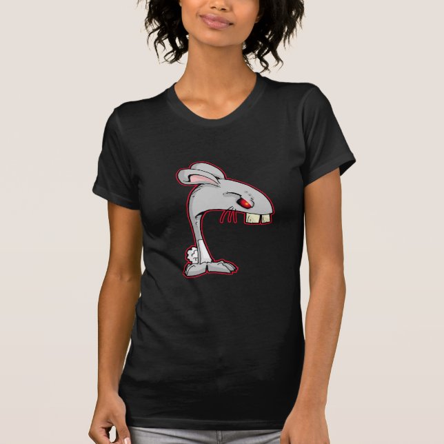 Camiseta conejito malvado (Anverso)